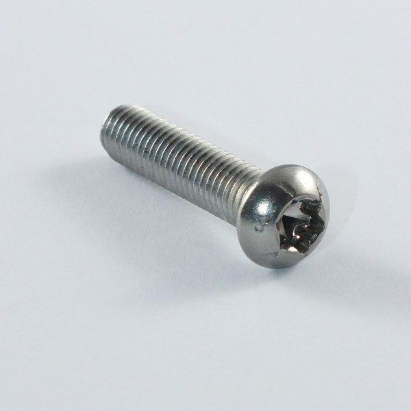 KAI M8 TORX TX40  BUTTON A4 ST/ST MACHINE SCREW